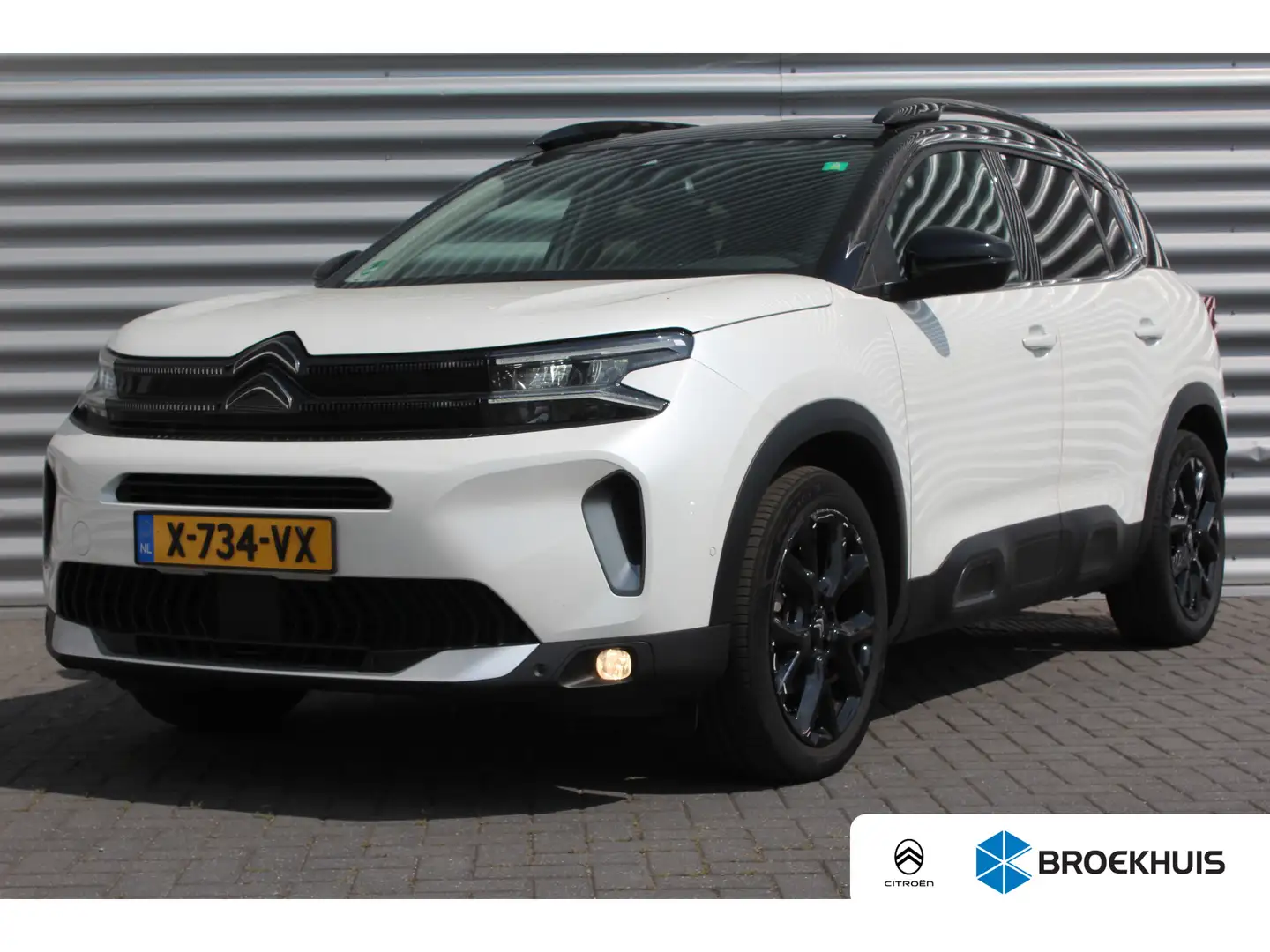 Citroen C5 Aircross Citroën 1.2 HYBRID 136PK Ë-SERIES AUTOMAAT / NAVI Wit - 1