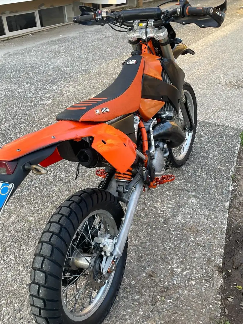 KTM 125 EXC Naranja - 2