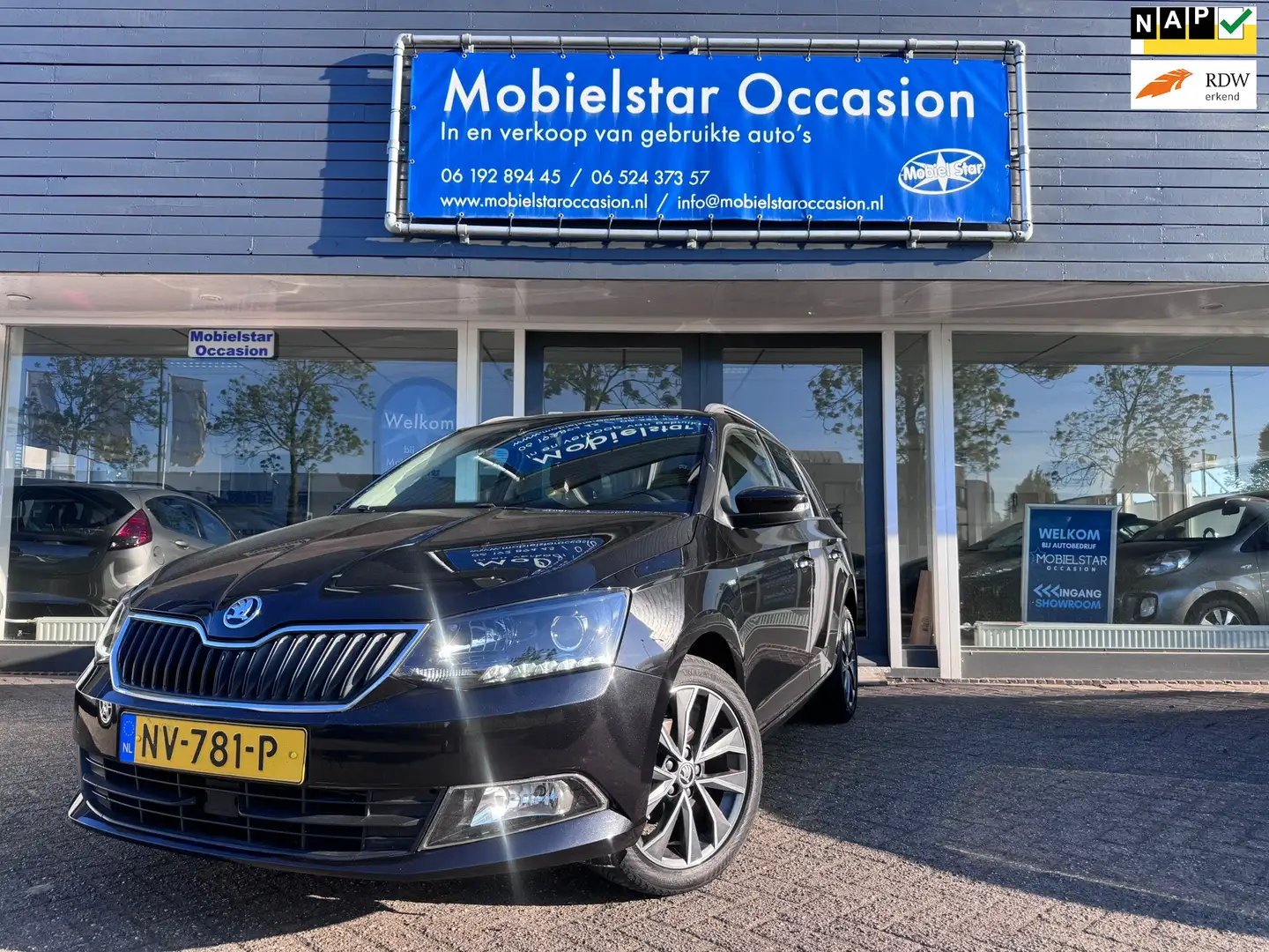 Skoda Fabia Combi 1.2 TSI Drive / nap / Emergency Braking / Fu Noir - 1