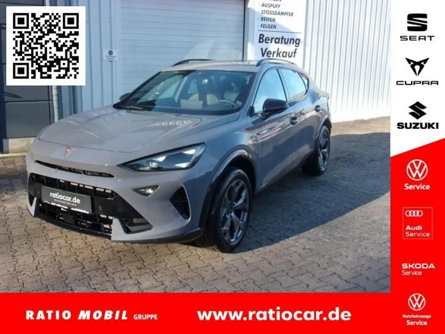 CUPRA Formentor FORMENTOR 1.5 ETSI DSG 5 J. GAR.* AHZV-VORBER. Grijs - 1