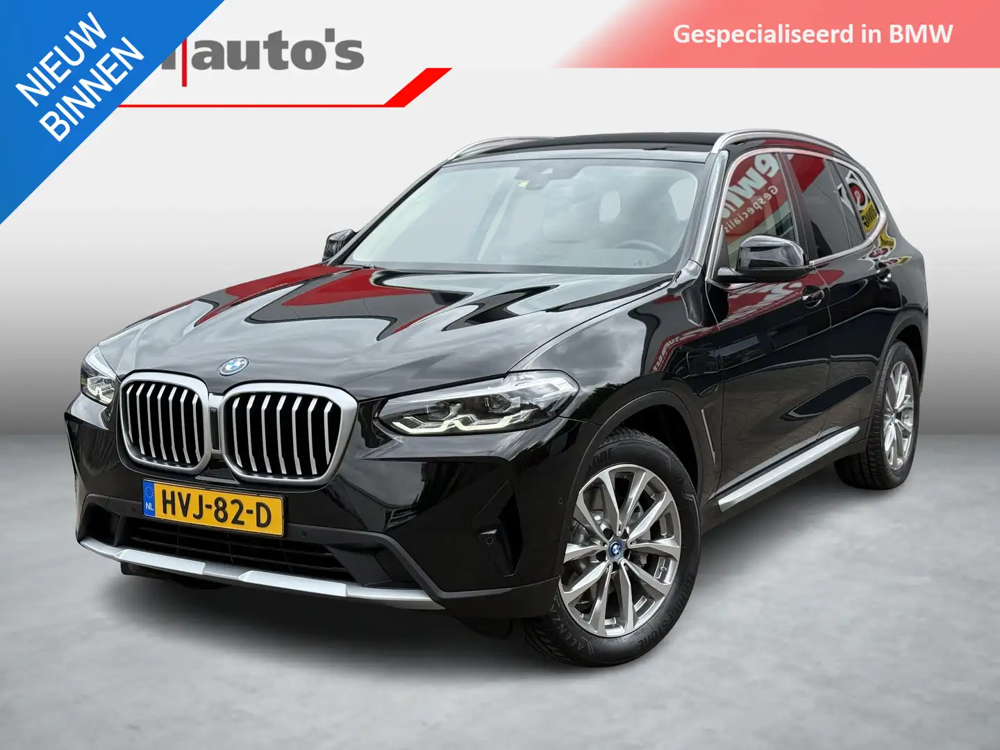 BMW X3 xDrive30e High Executive Zwart - 1