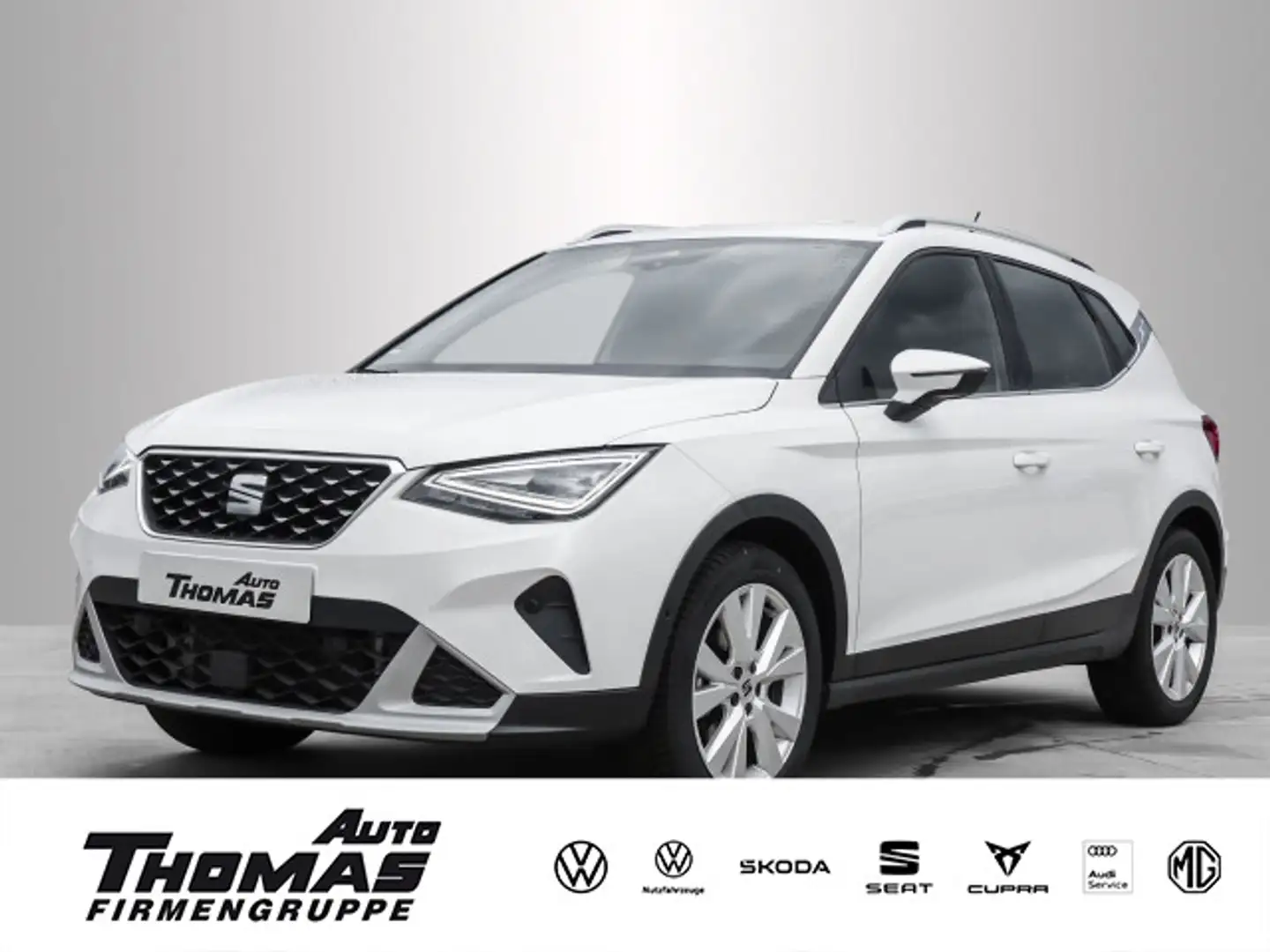SEAT Arona Xperience 1.0 TSI DSG LED+RFK+NAVI+PDC Weiß - 1
