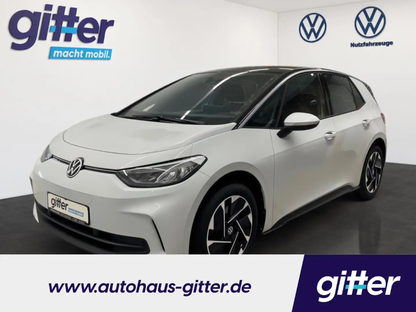 Volkswagen ID.3 Pro NAVI WÄRMEPUMPE 18'' SHZ DAB+ KOMFORT PAKET Weiß - 1