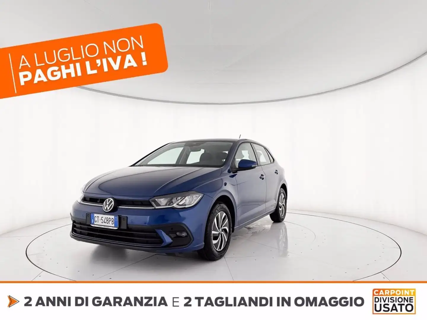 Volkswagen Polo 1.0 tsi life 95cv dsg Blu/Azzurro - 1