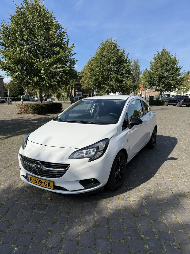 Opel Corsa-e 1.4 Edition Wit - 1