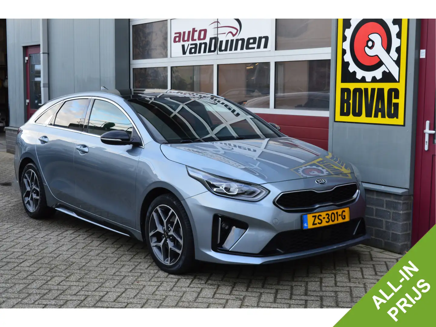 Kia ProCeed / pro_cee'd 1.4 T-GDI GT-Line O.a: Pano, ACC, Clima, Stoelverw Gris - 1