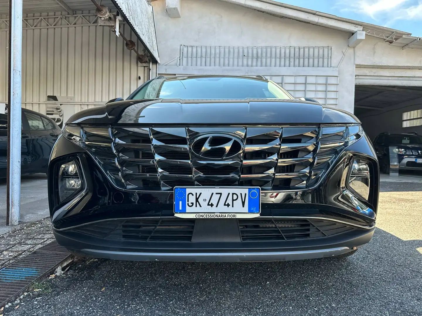 Hyundai TUCSON Tucson III 2021 1.6 hev Exellence 2wd auto Schwarz - 2