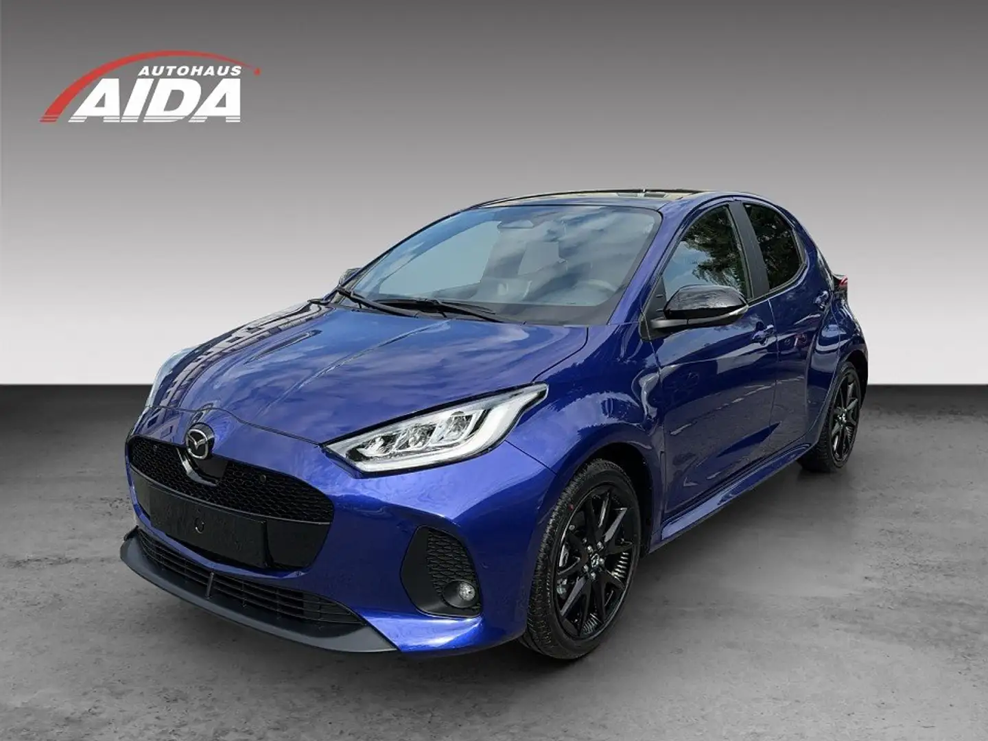 Mazda 2 HYB 1.5L Hybrid VVT-i HOMURA Modrá - 2