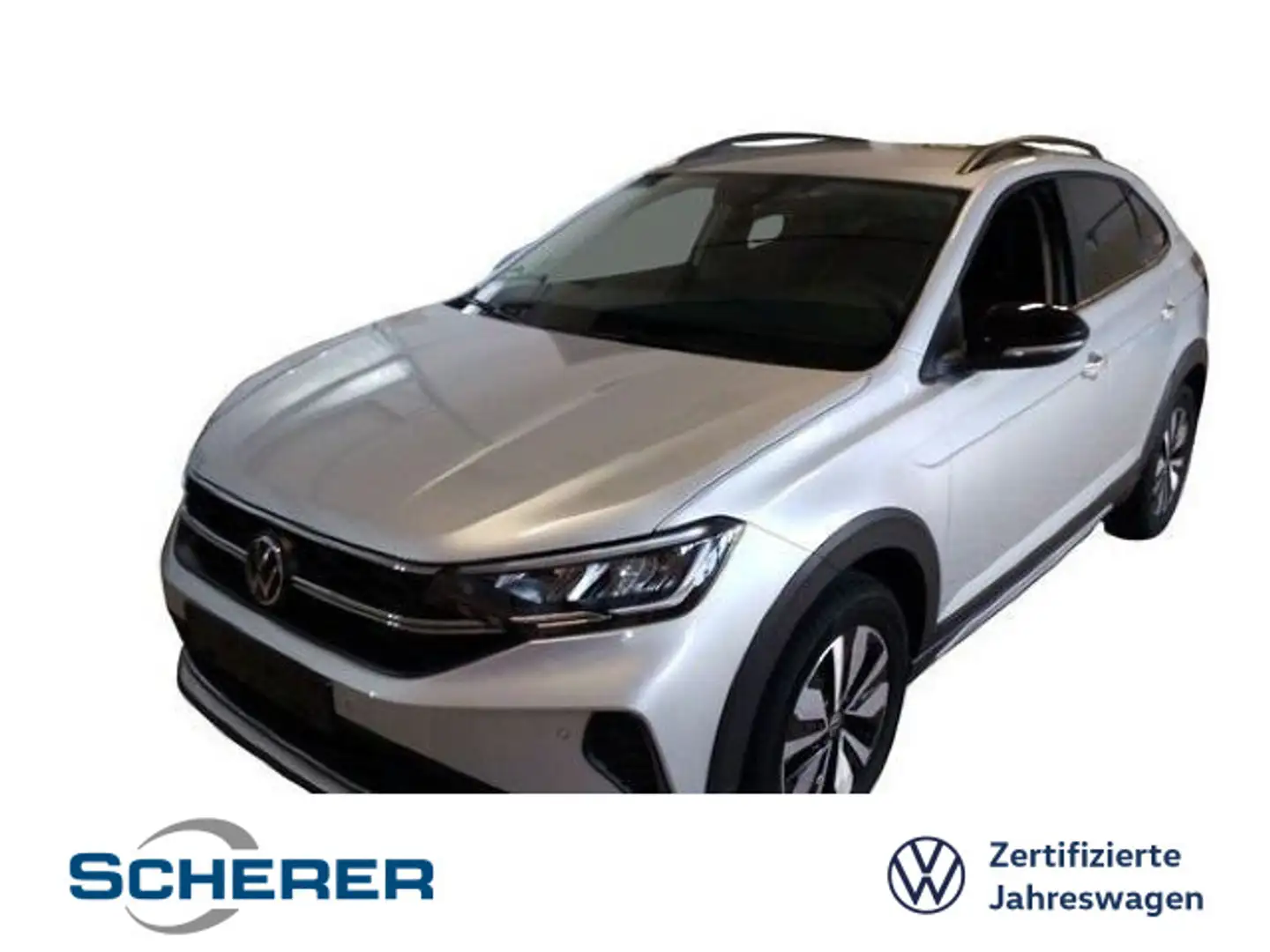 Volkswagen Taigo Goal 1.0 TSI, NAVI, SHZ, LED, ACC, APP, TR Silber - 1