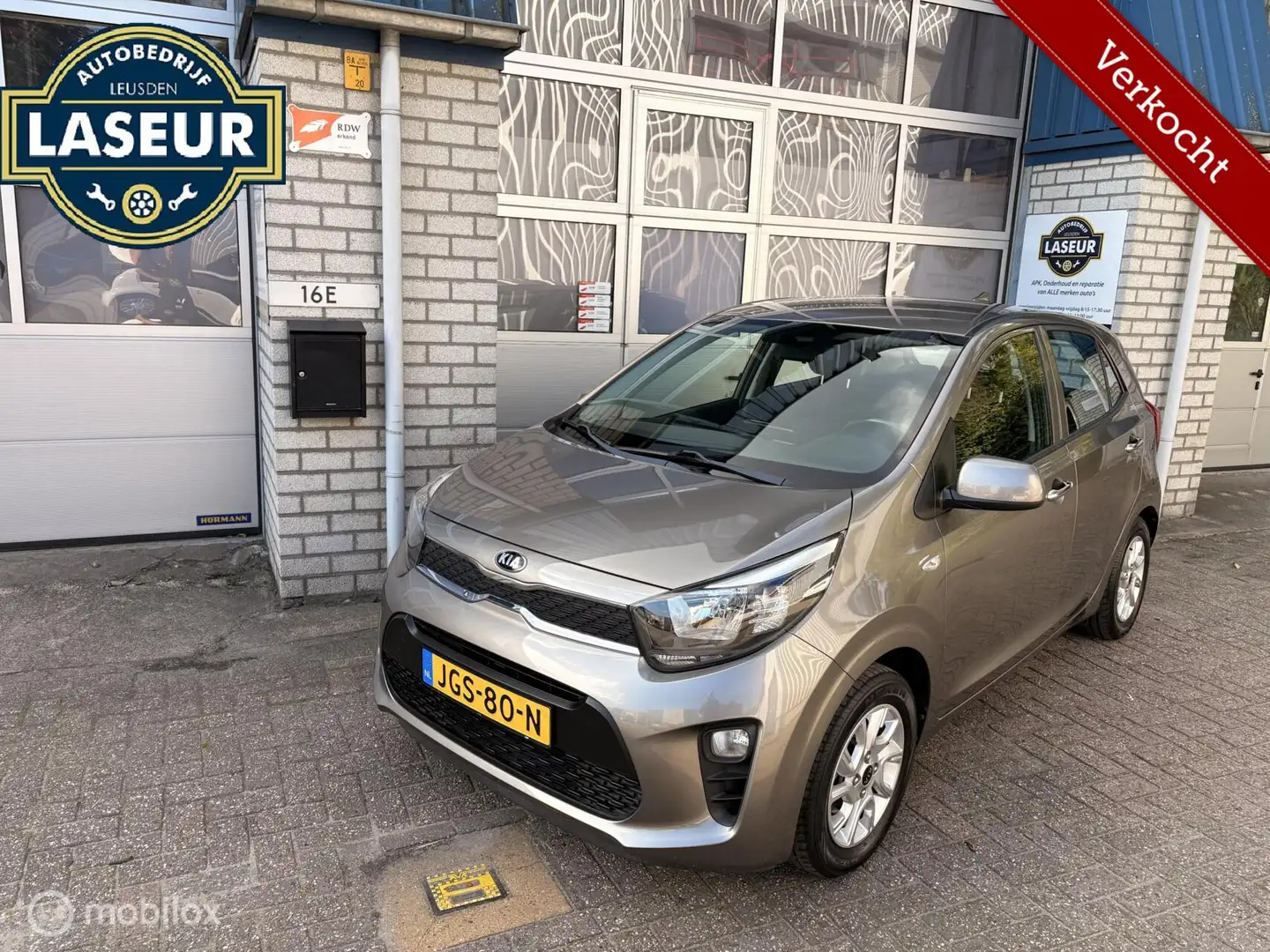 Kia Picanto 1.0 MPi DynamicLine Grijs - 1