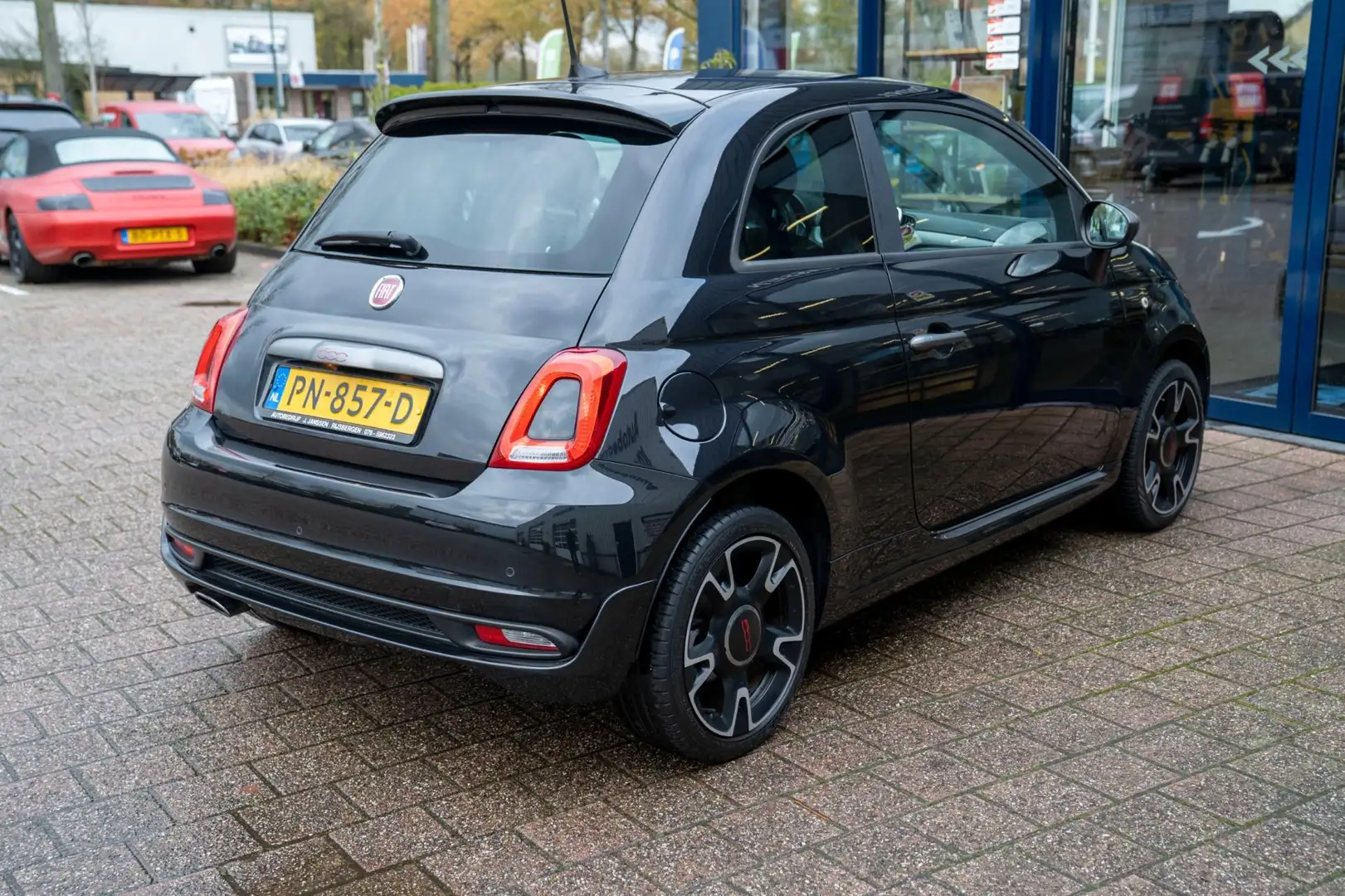 Fiat 500 0.9 TwinAir Turbo Sport | Prijs rijklaar incl. 12 Zwart - 2