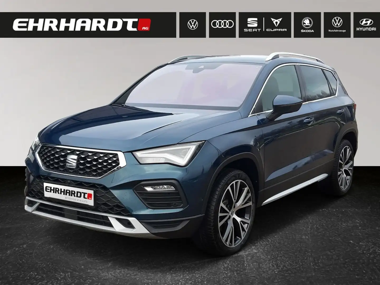 SEAT Ateca 2.0 TSI DSG 4Drive Xperience AHK*VIRTUAL*NAV*LE... Blau - 1