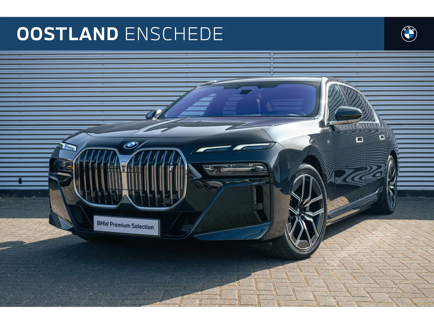 BMW i7 eDrive50 High Executive M Sport / Panoramadak Sky Zwart - 1