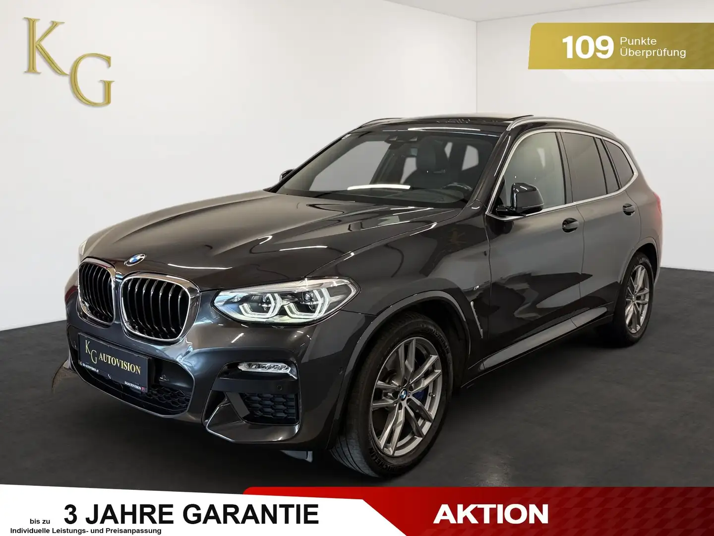 BMW X3 xDrive 30d M-Sport TOP AUSSTATTUNG ab ca. 261€ mo Grau - 1