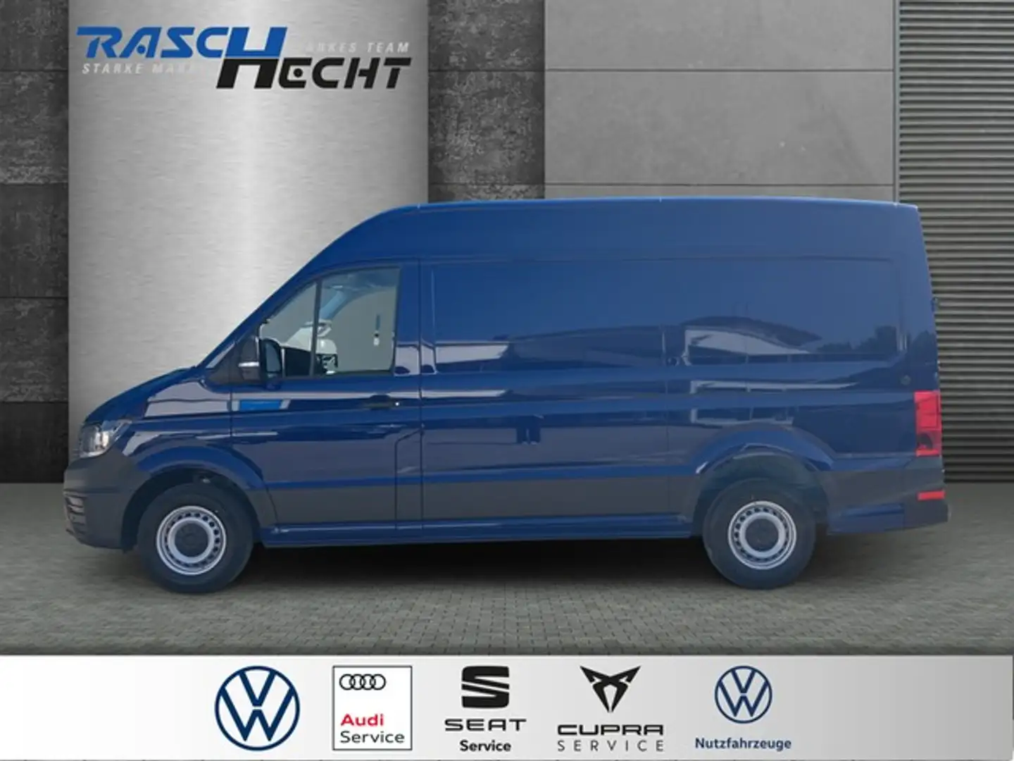 Volkswagen Crafter Bleu - 2