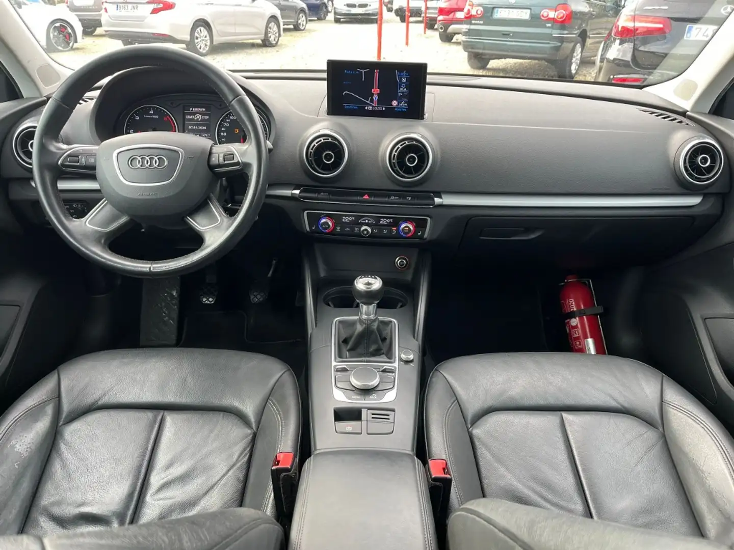Audi A3 Sportback 1.6TDI Ambiente 105 Brun - 2