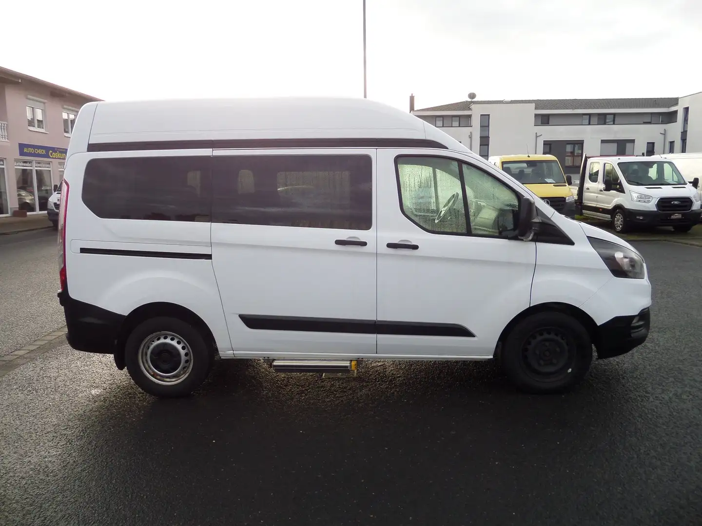 Ford Transit Custom 2.0 TDCi 320 L1+9-Sitzer+doppel-Klima+1.Hand Blanc - 1