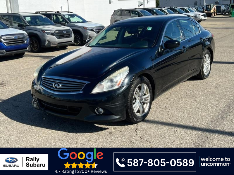 2012 Infiniti G Sedan