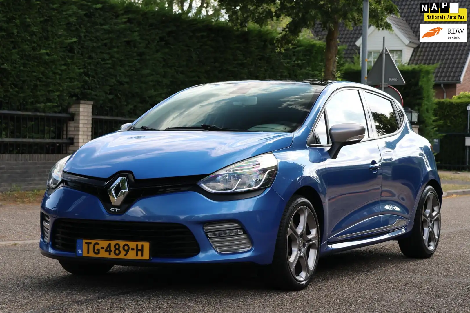 Renault Clio 1.2 GT | PANO | AUTOMAAT | NAVI | CLIMA | CRUISE | Blauw - 1