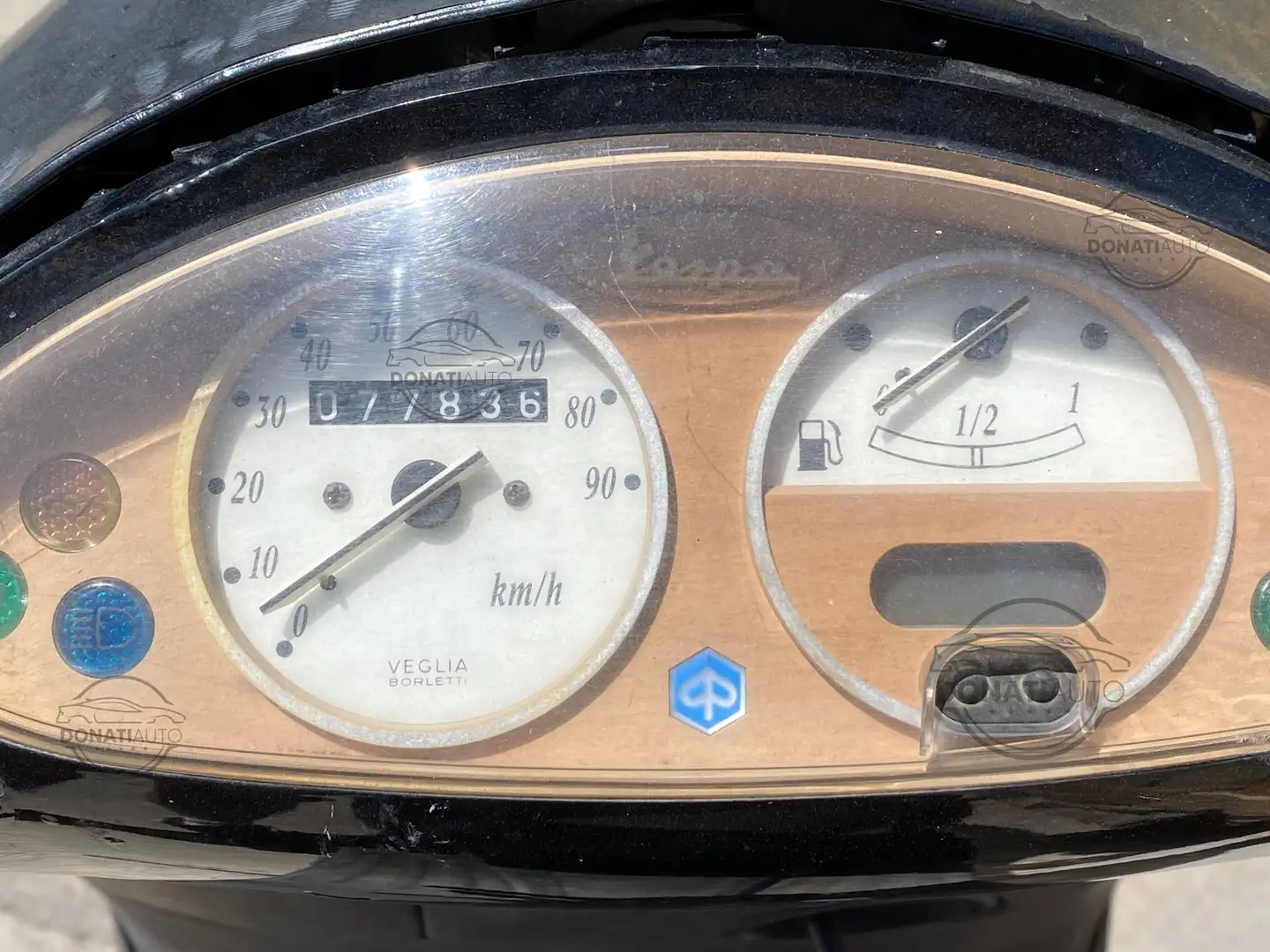 Vespa 50 ET2 50cc 2 tempi Storica ASSICURAZIONE Ridotta Černá - 2