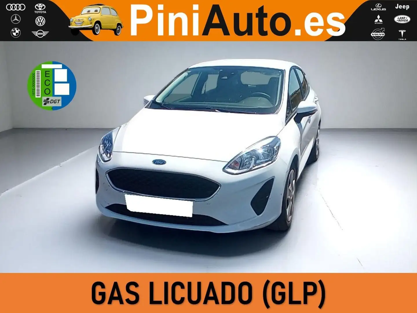 Ford Fiesta 1.1 PFI GLP 75cv Trend Bianco - 1