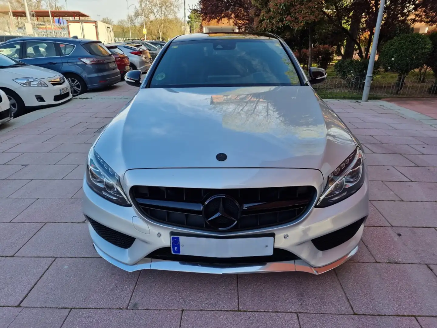 Mercedes-Benz C 220 220CDI BE Sport 7G Plus Gris - 2