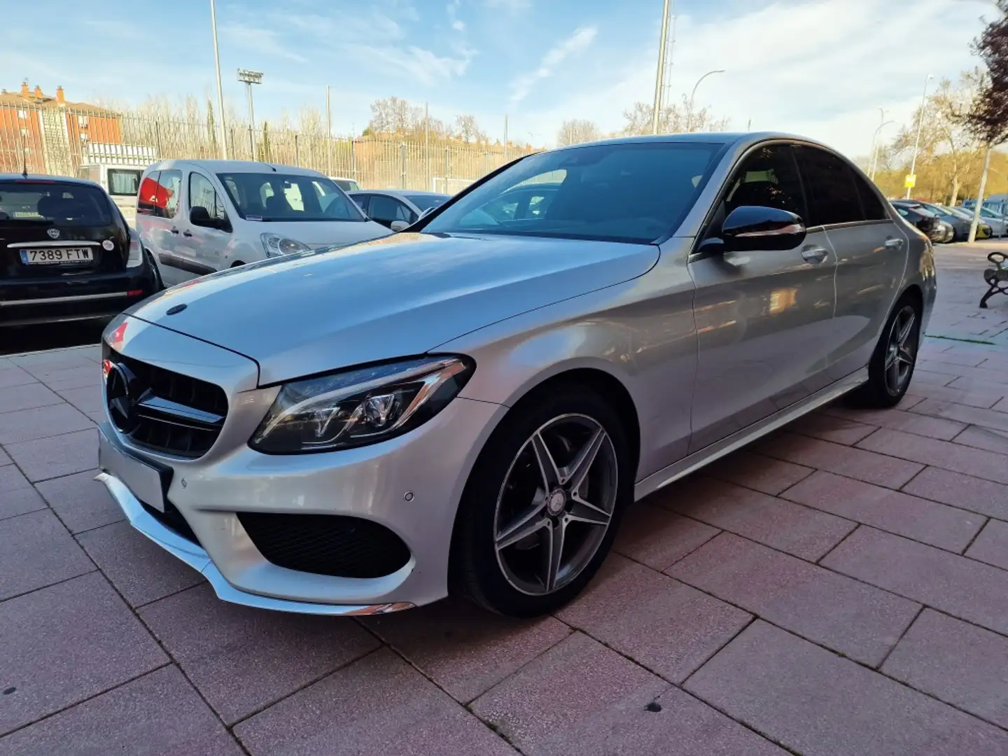 Mercedes-Benz C 220 220CDI BE Sport 7G Plus Gris - 1