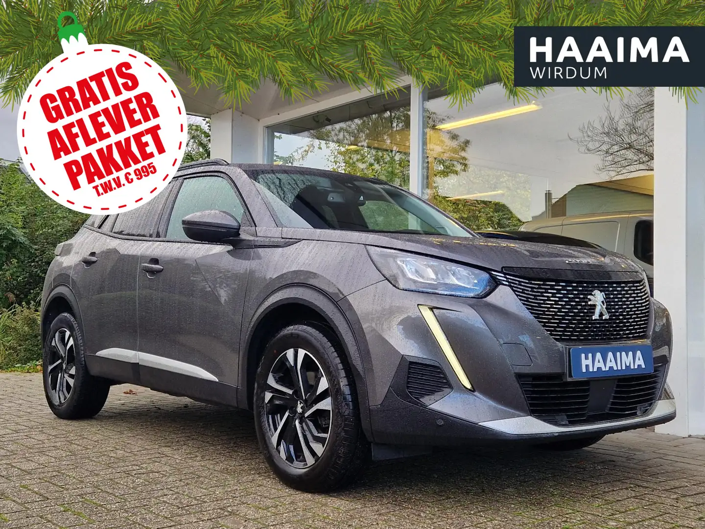 Peugeot 2008 1.2T 130pk Allure Pack | Climate & Adaptive Cruise Grigio - 1