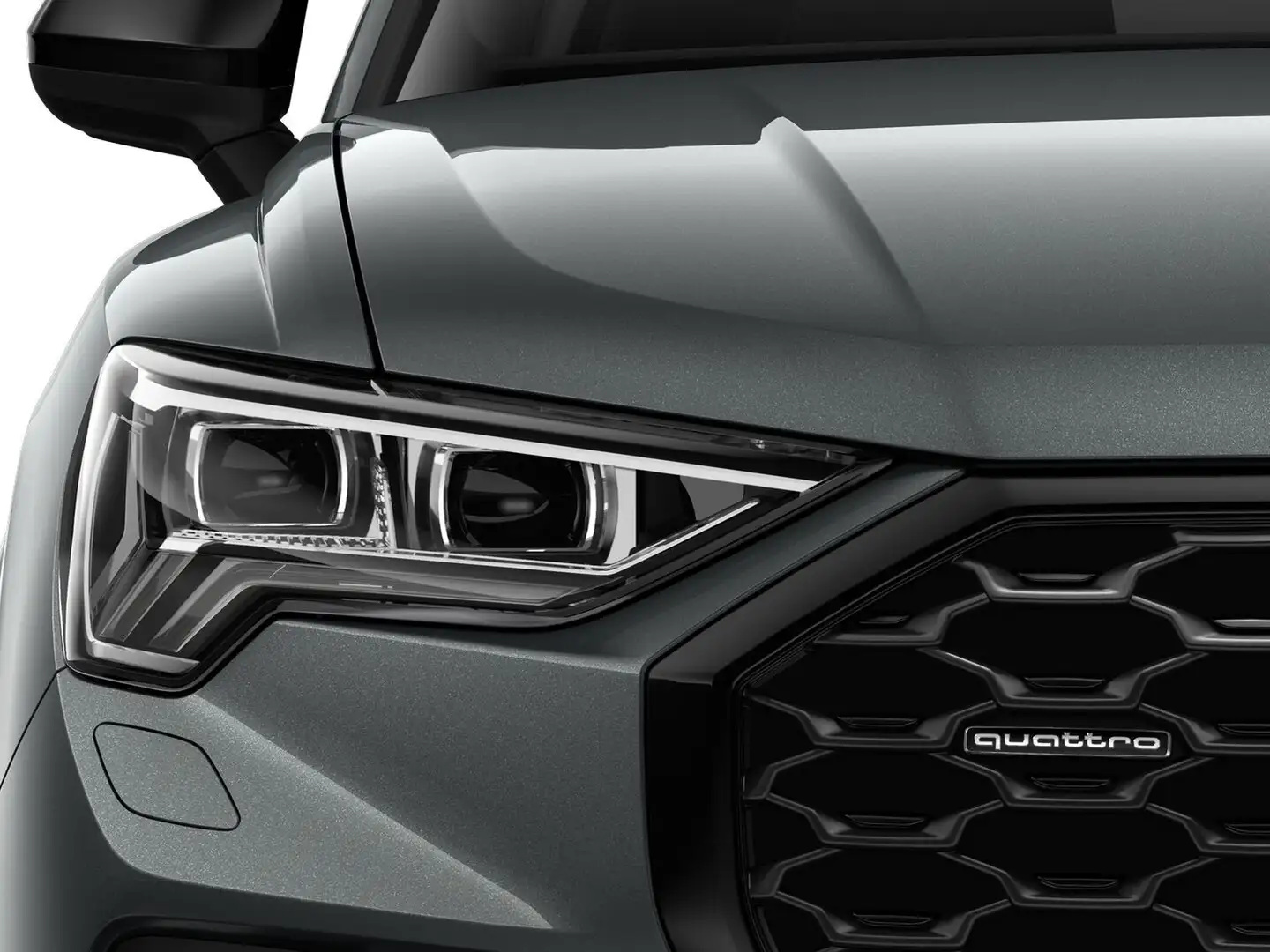 Audi Q3 sportback 40 2.0 tdi s line edition quattro 200cv Grijs - 2