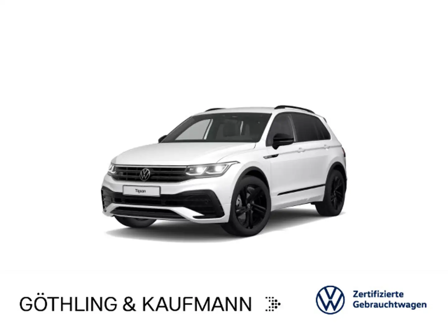 Volkswagen Tiguan R-Line 2.0 TDI 110kW*DSG*NAVI*Matrix*Blac Weiß - 1