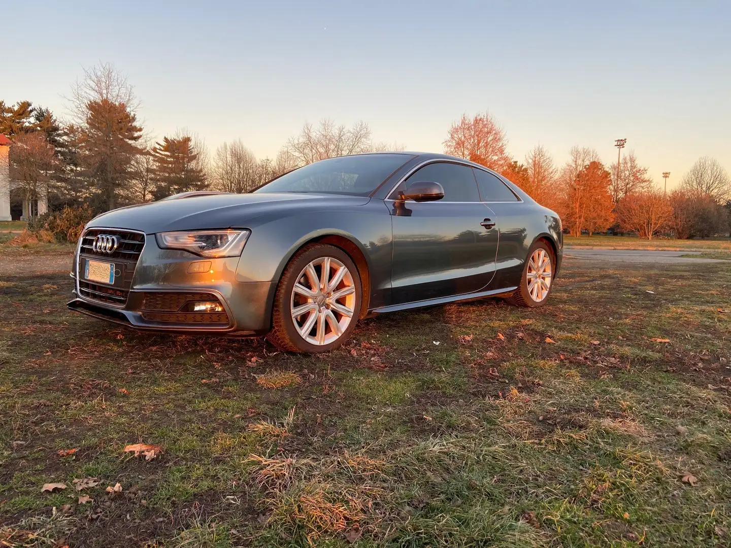 Audi A5 2016 coupè S-line 2.0d 190cv manuale Grigio - 2
