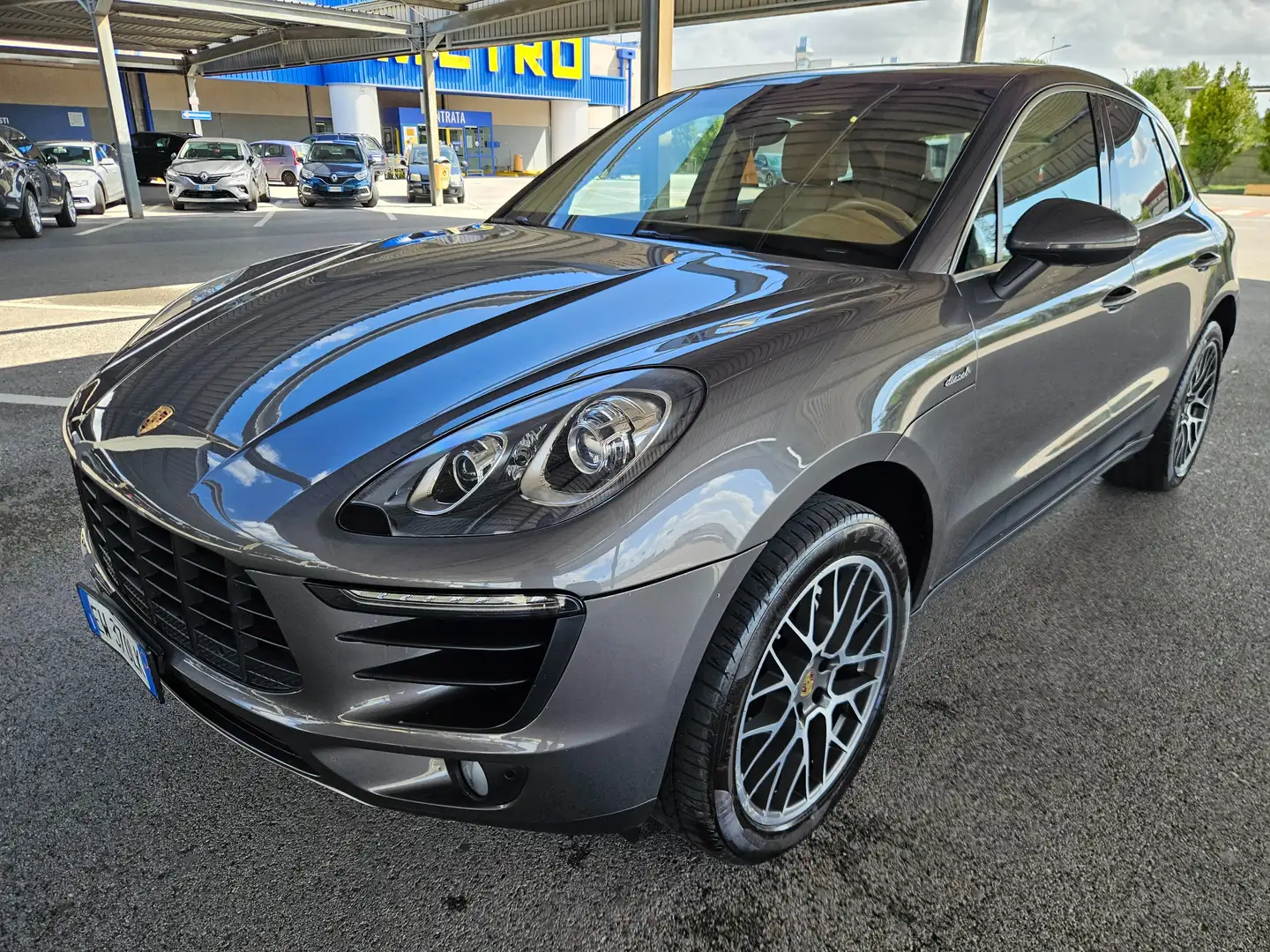 Porsche Macan Macan I 2014 3.0d S 250cv pdk Grigio - 1