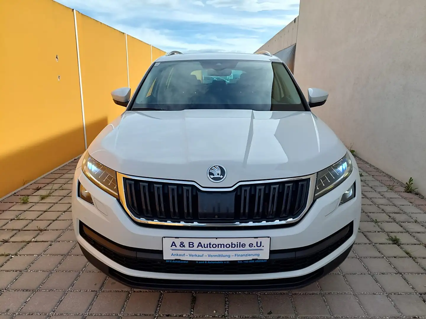 Skoda Kodiaq 2,0 TDI SCR 4x4 Style DSG 7 Sitze Weiß - 2