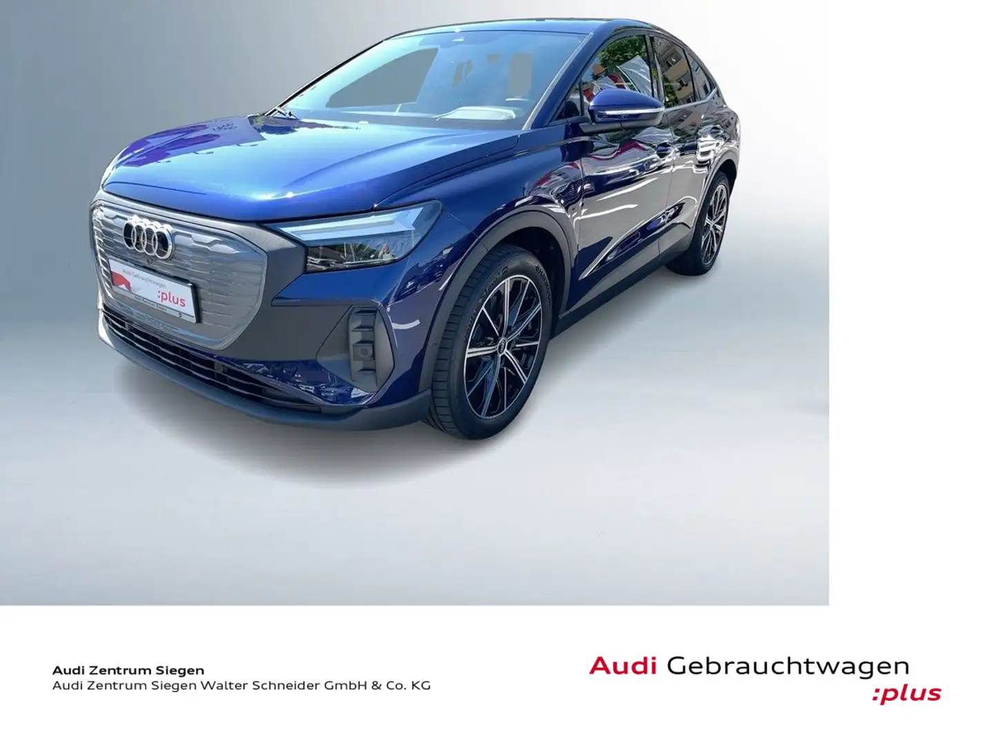 Audi Q4 e-tron Q4 Sportback 40 e-tron Navi SHZ ACC VC Modrá - 1