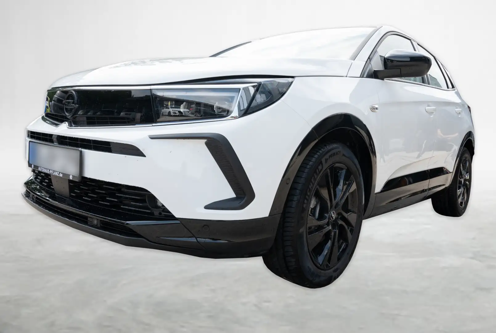 Opel Grandland GS 48V Hybrid 1.2 Turbo 130 e-DTC6 MHEV Blanc - 1