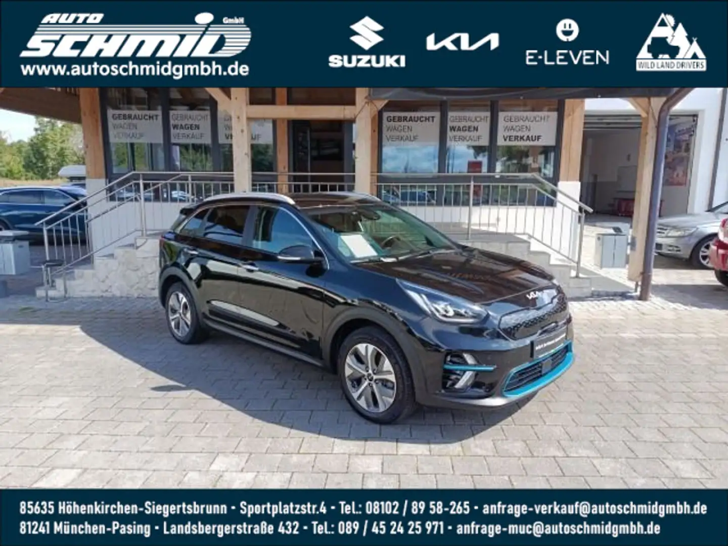 Kia Niro NIRO EV 204 SPIRIT 3PH Negro - 1