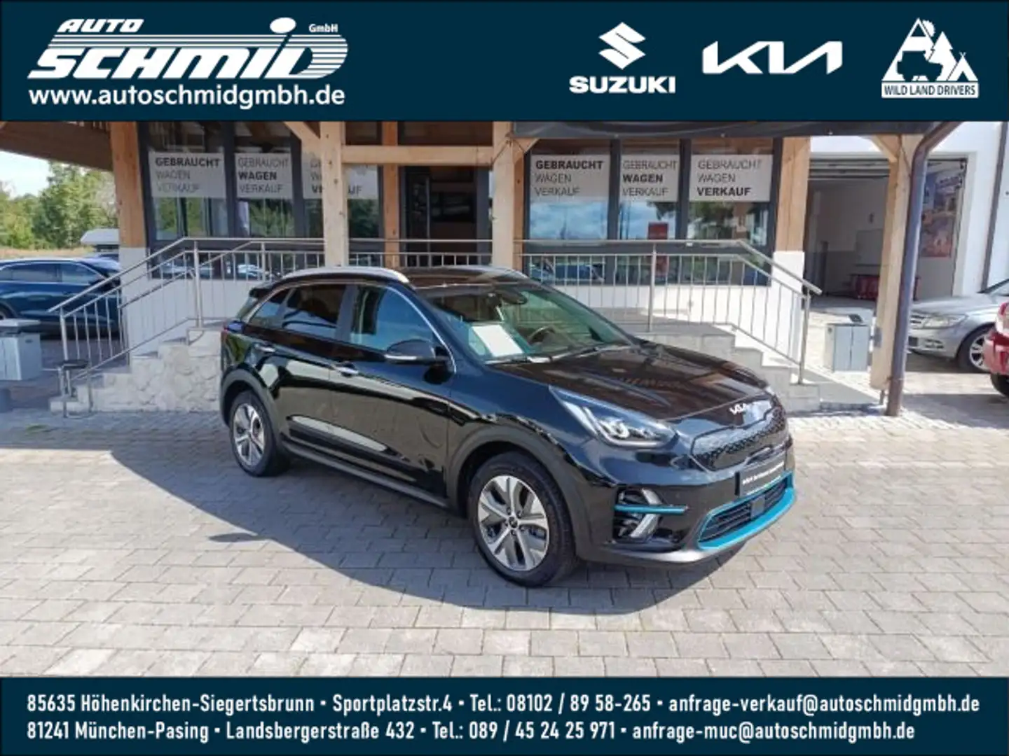 Kia Niro NIRO EV 204 SPIRIT 3PH Zwart - 1