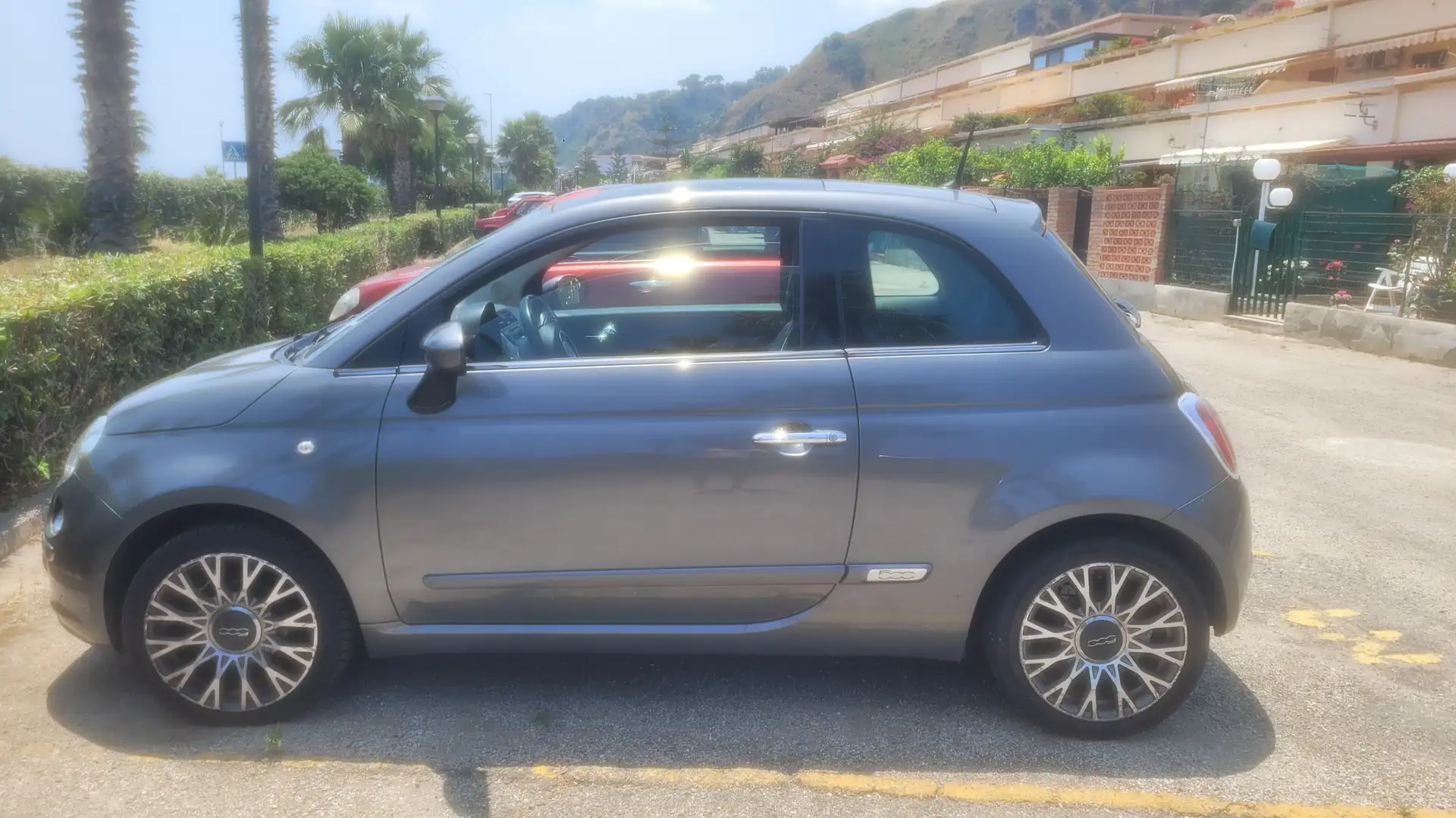 Fiat 500 500 1.2 Lounge 69cv my14 Grigio - 1