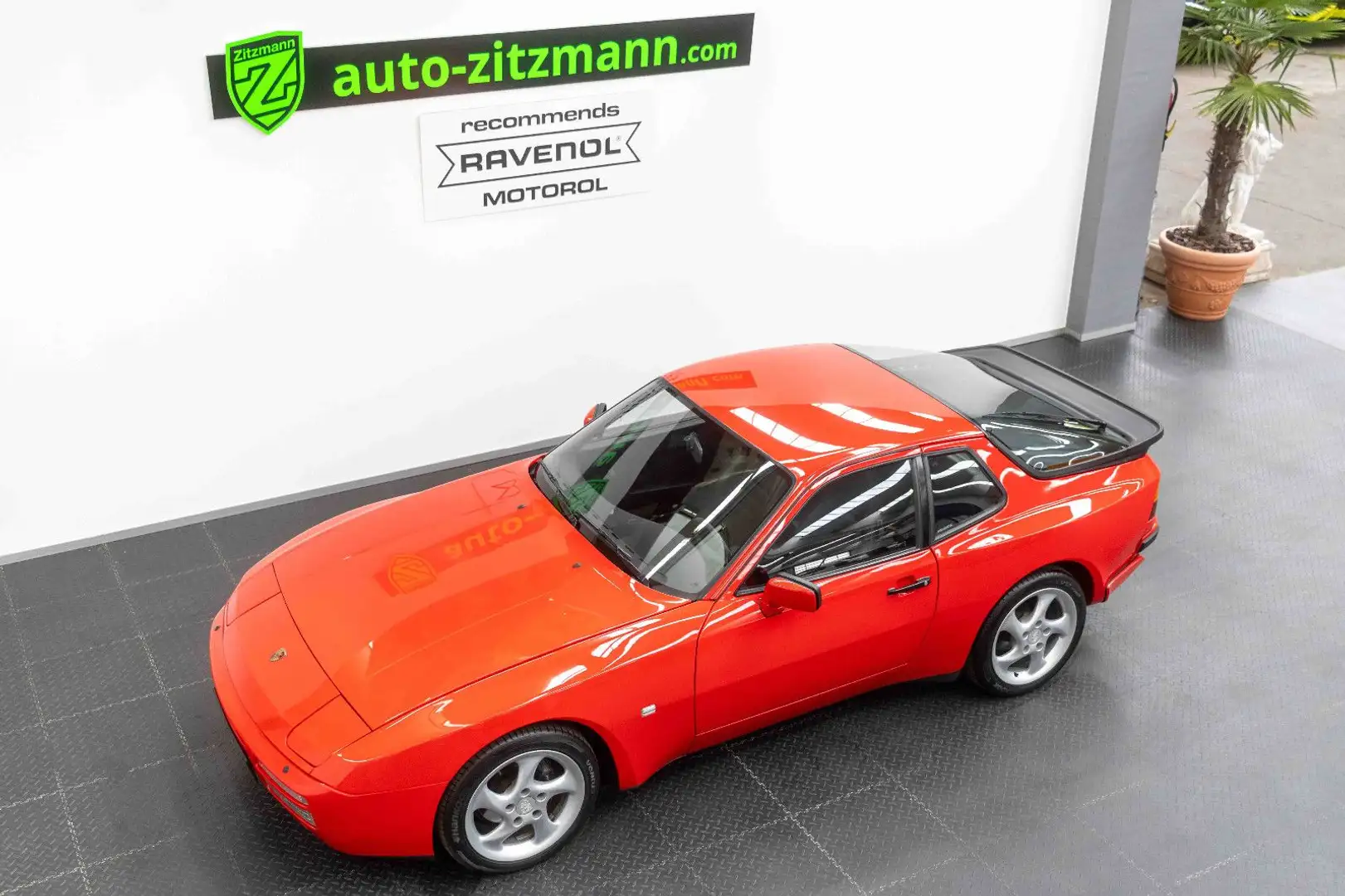 Porsche 944 S2 Coupe/KLIMA/CLASSIC GUTACHTEN 2+/SELTEN Rot - 2