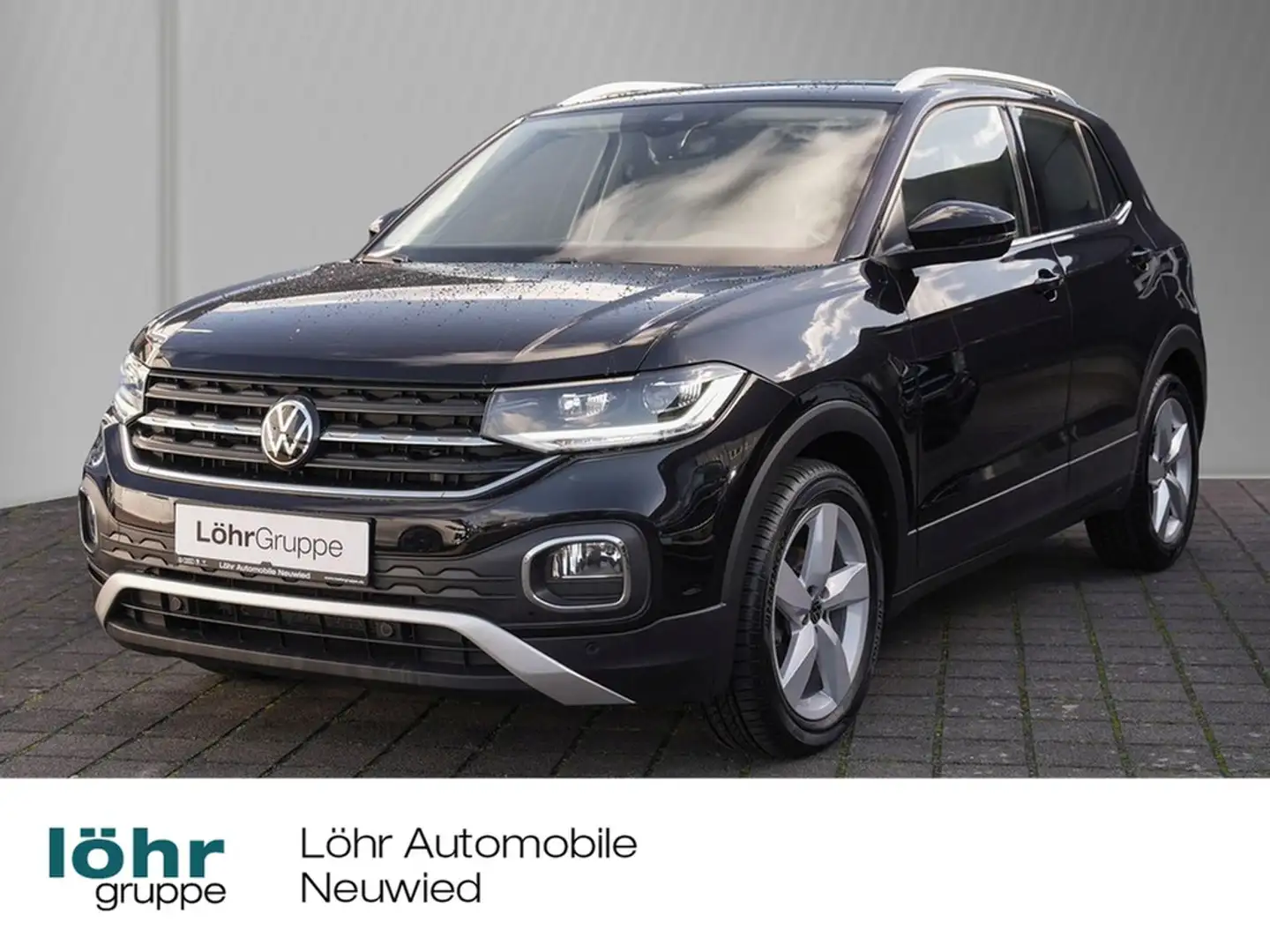 Volkswagen T-Cross 1.0 TSI Style /Navi/LED/AHK/AppConnect Noir - 1