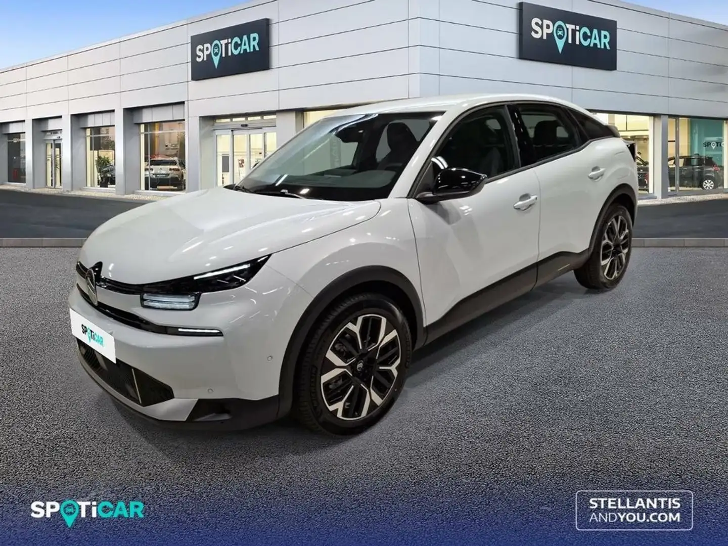 Citroen C4 Hybrid 145 ë-DCS6 Business Edition Blanc - 1