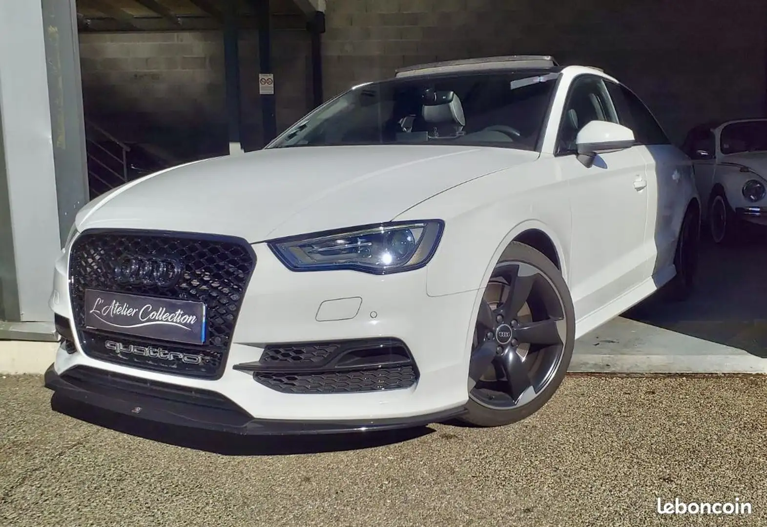 Audi S3 Berline 2.0 TFSI quattro TOIT OUVRANT CAMERA DE RECUL SIEGES CHAUFFANTS GARANTIES 12 MOIS Blanc - 1