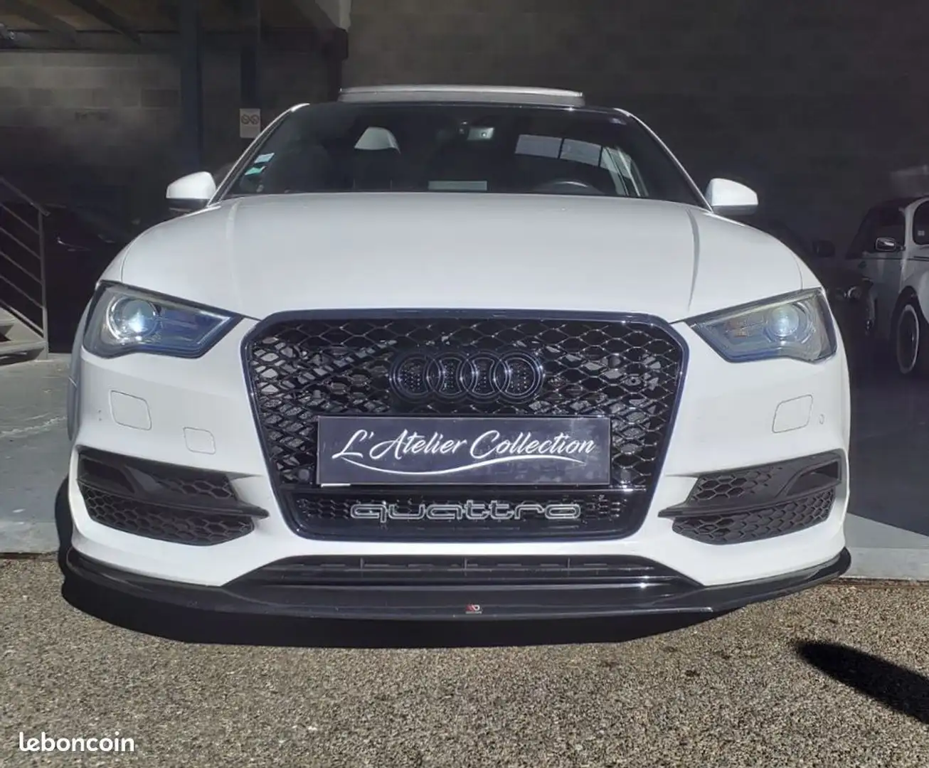 Audi S3 Berline 2.0 TFSI quattro TOIT OUVRANT CAMERA DE RECUL SIEGES CHAUFFANTS GARANTIES 12 MOIS Blanc - 2