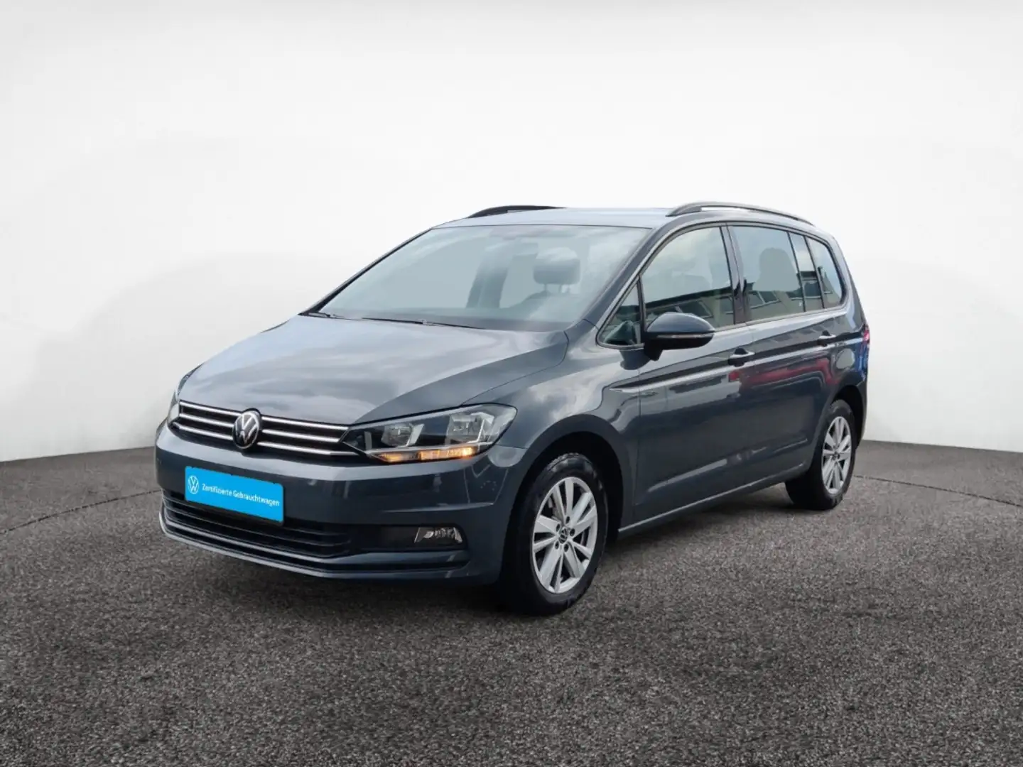 Volkswagen Touran 1.5 TSI DSG AHK ACC KLIMA PDC DAB Grau - 2