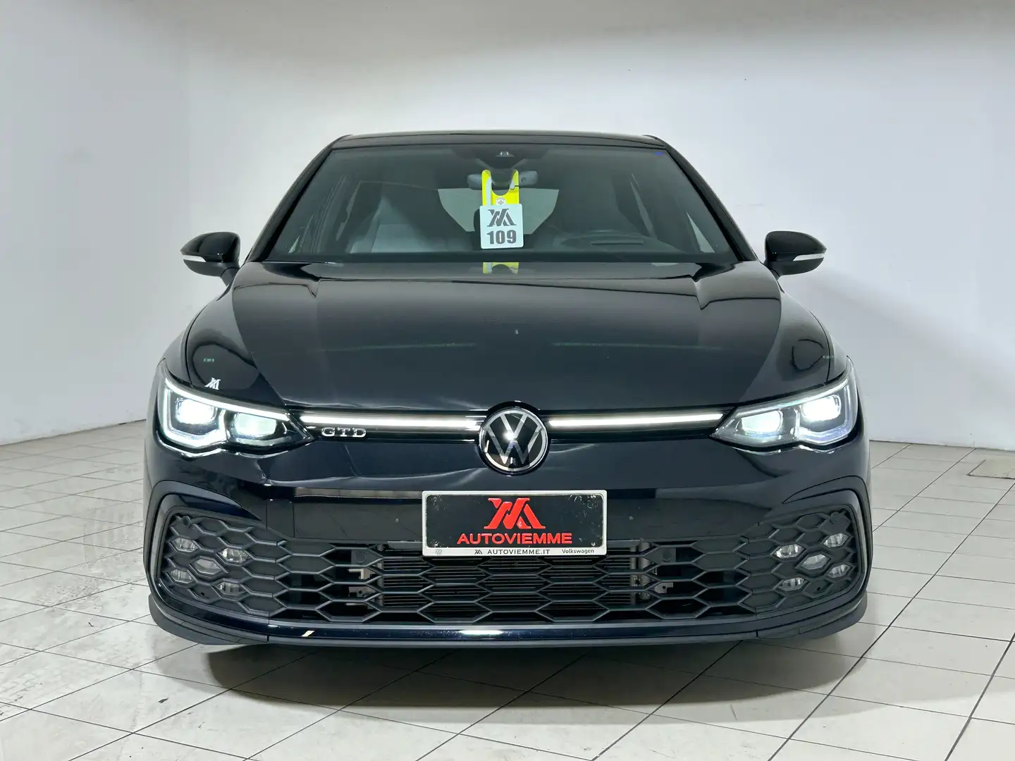 Volkswagen Golf GTD 2.0 tdi tetto + pelle+ matrix Schwarz - 2