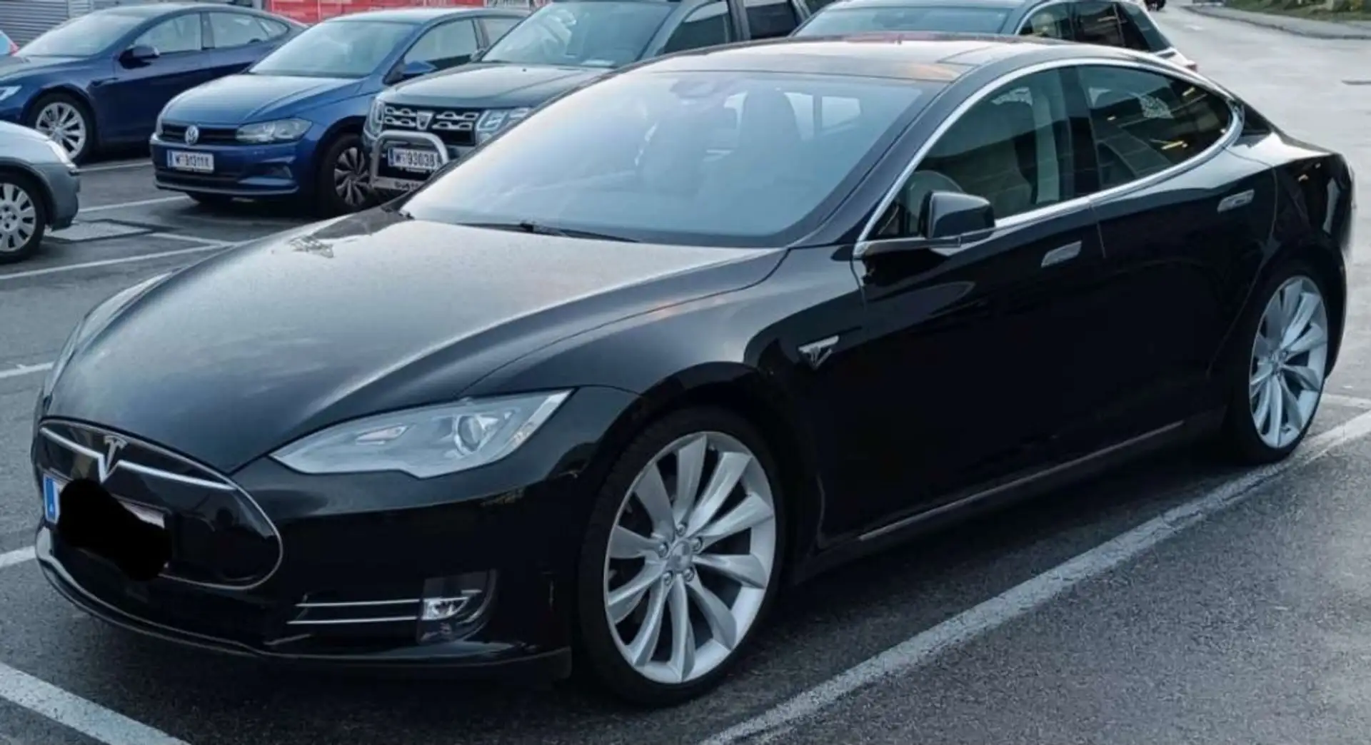 Tesla Model S Model S 85D 85kWh (mit Batterie) Schwarz - 1