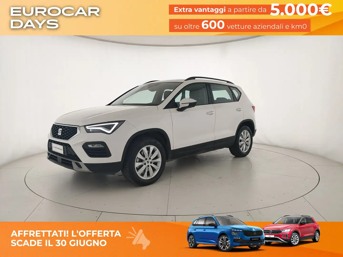 SEAT Ateca 2.0 TDI Business 4Drive 150 CV DSG Blanco - 1