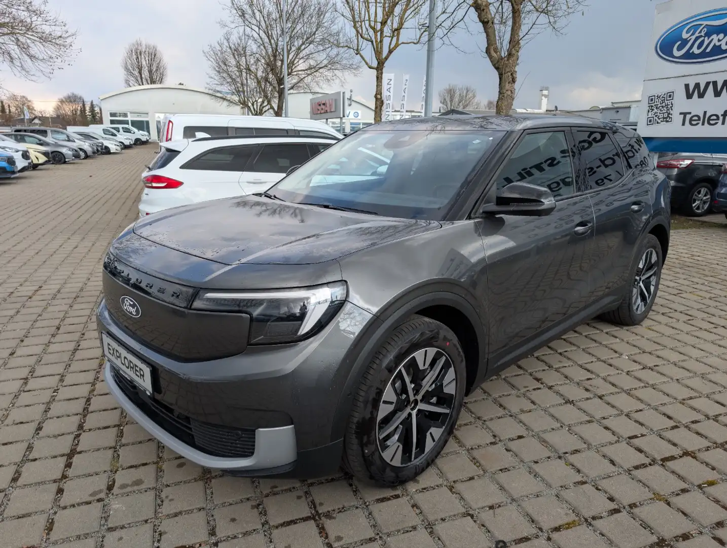 Ford Explorer BEV Extended Range RWD IACC*BLIS*360° Gris - 2