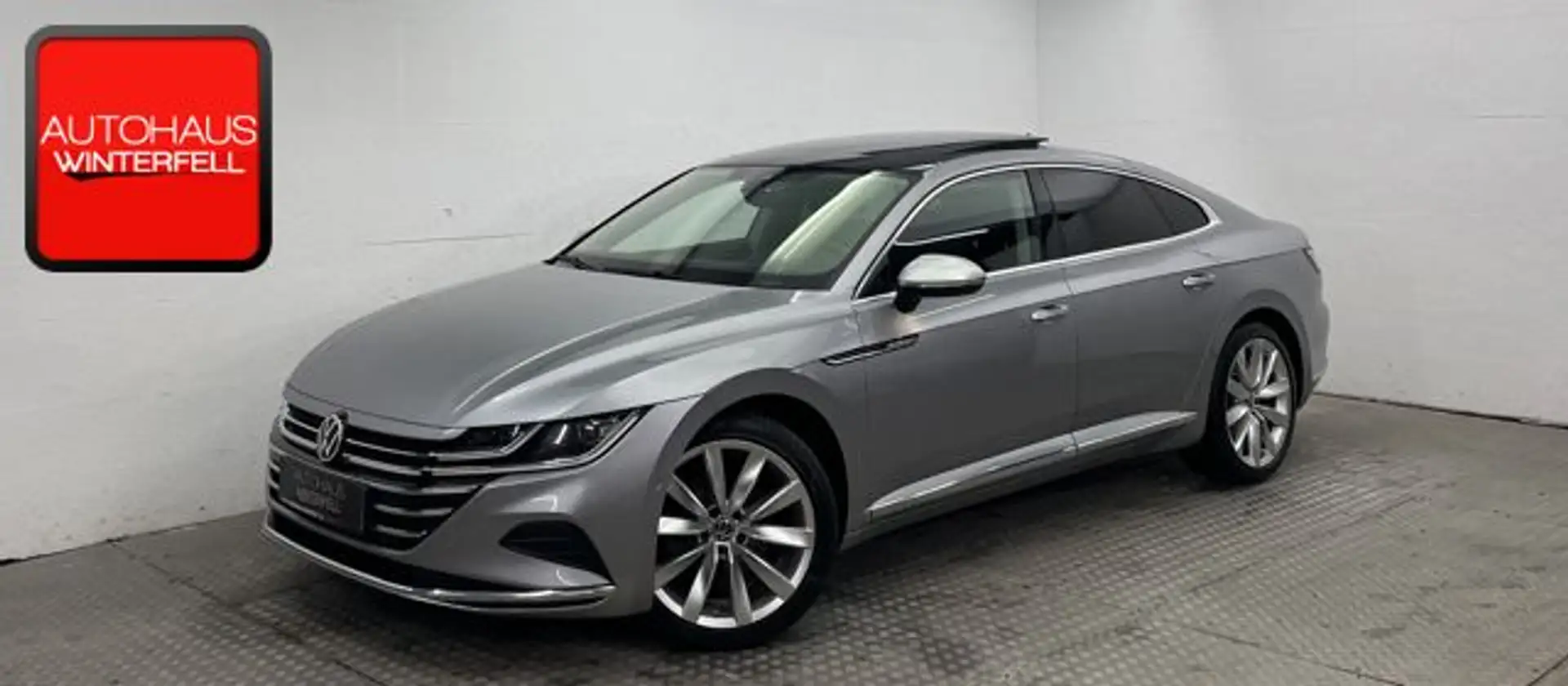 Volkswagen Arteon 2.0 TDI 4M Elegance PANO+AHK+360+HUD+DCC+ Argintiu - 1