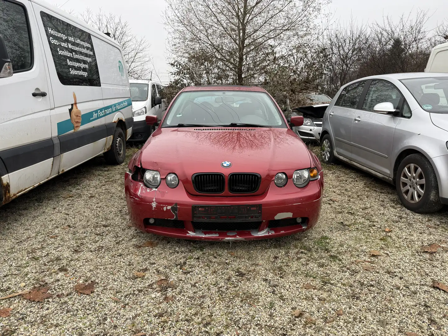 BMW 316 316ti / Unfall! Rouge - 2